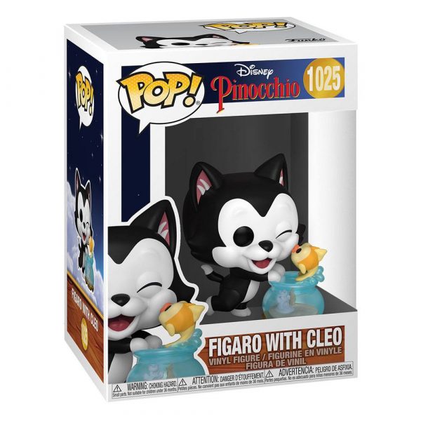 Pinocchio 80th Anniversary POP! Disney Vinyl Figura Figaro Kissing Cleo 9 cm