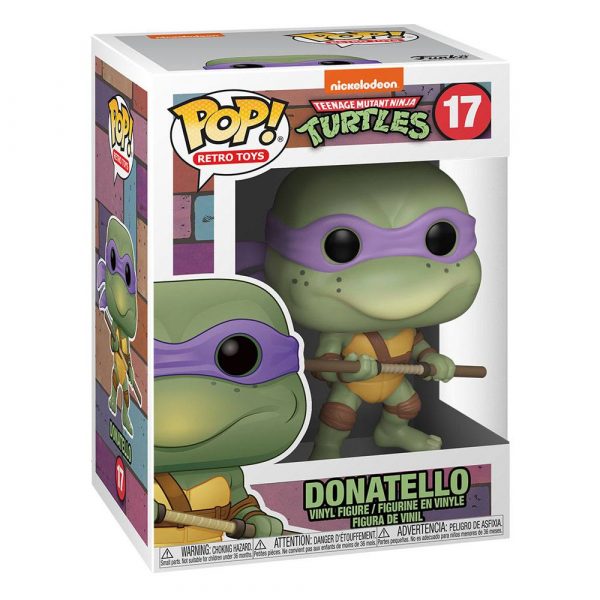 Tortugas Ninja POP! Television Vinyl Figura Donatello 9 cm
